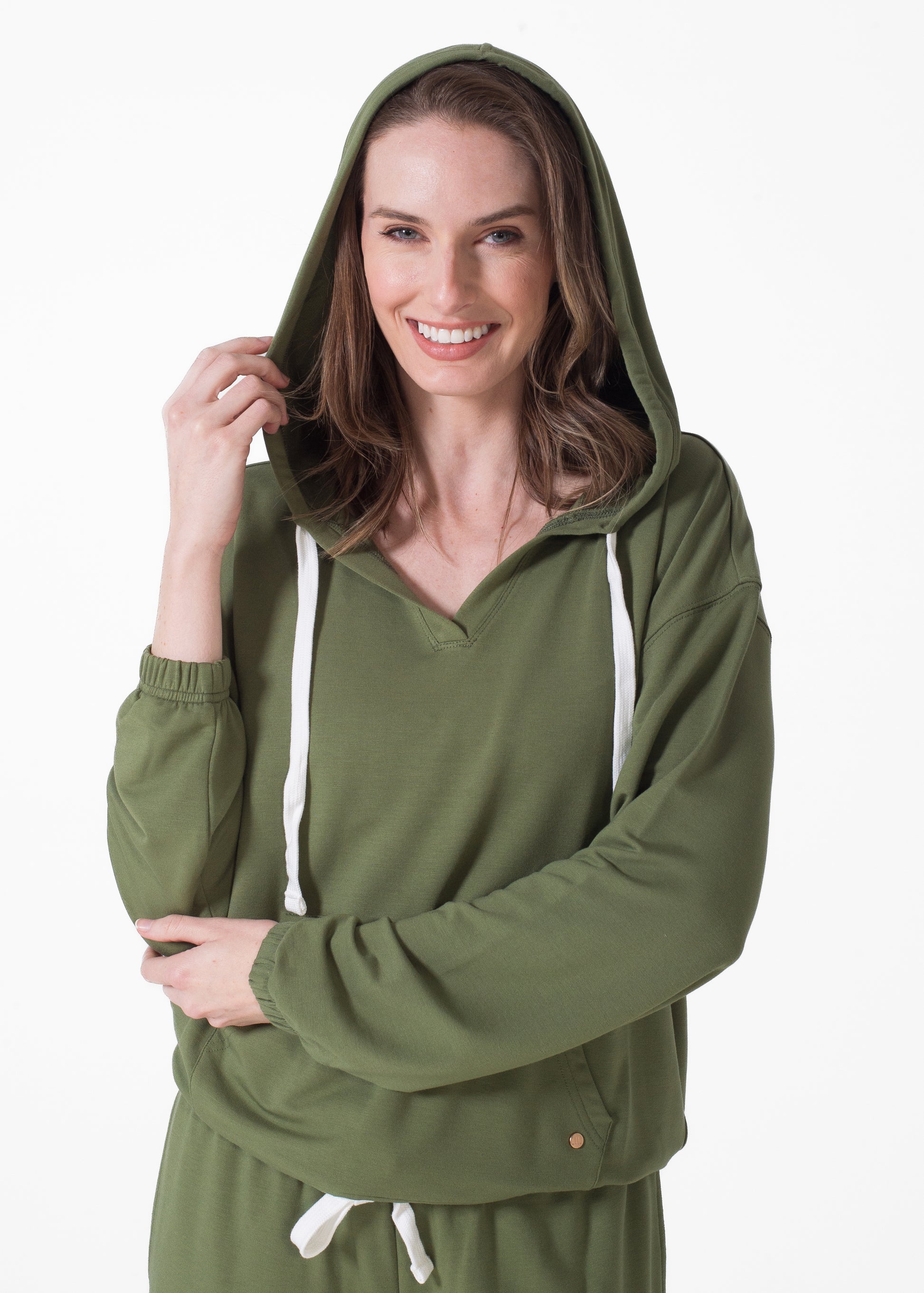V-Neck Hoody