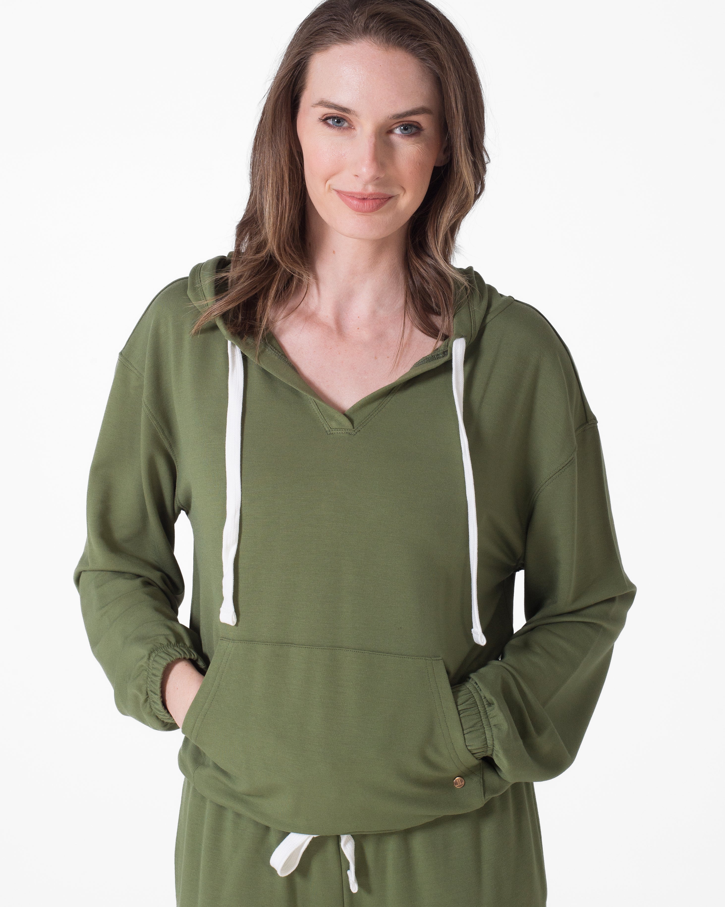 V-Neck Hoody