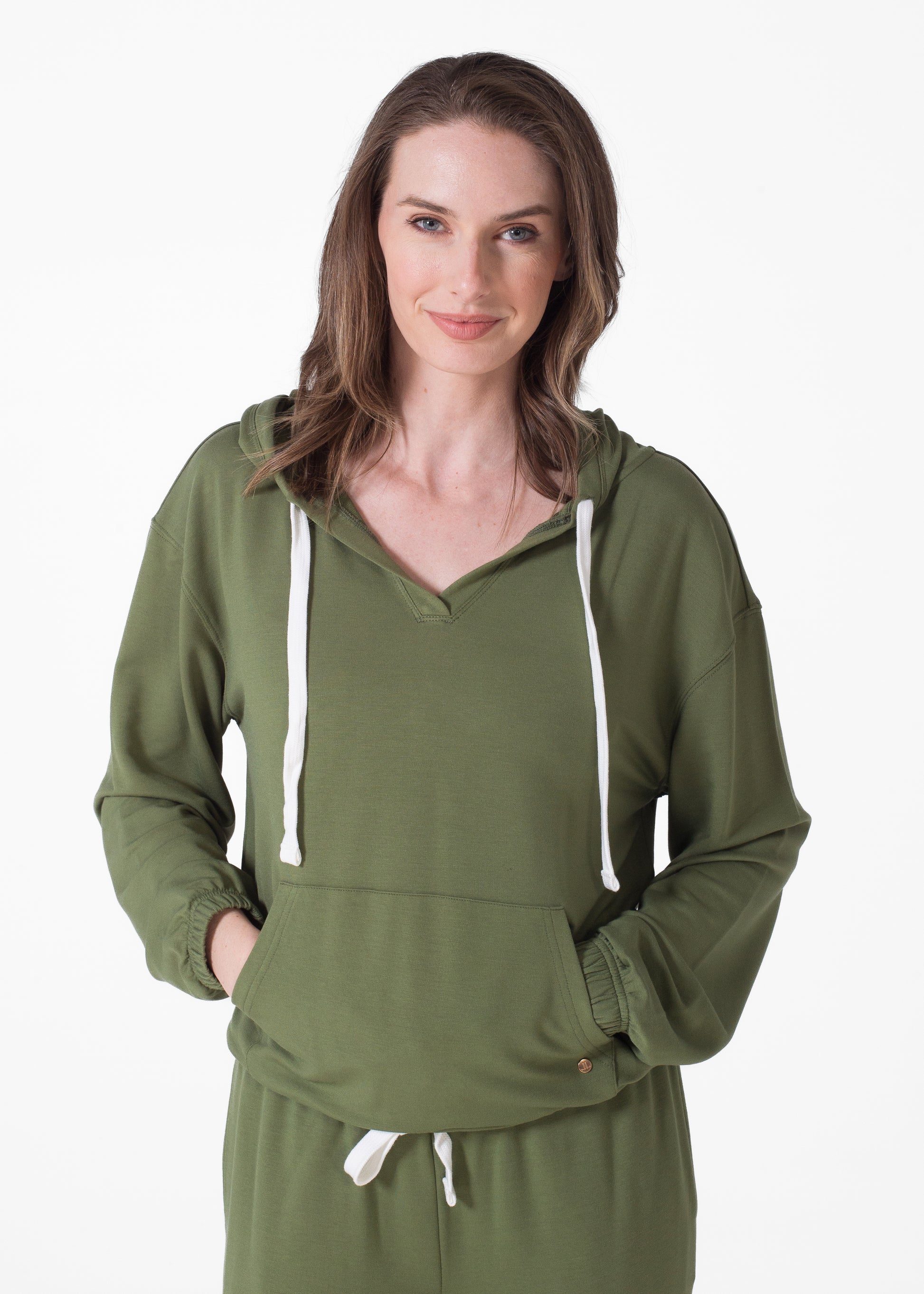 V-Neck Hoody