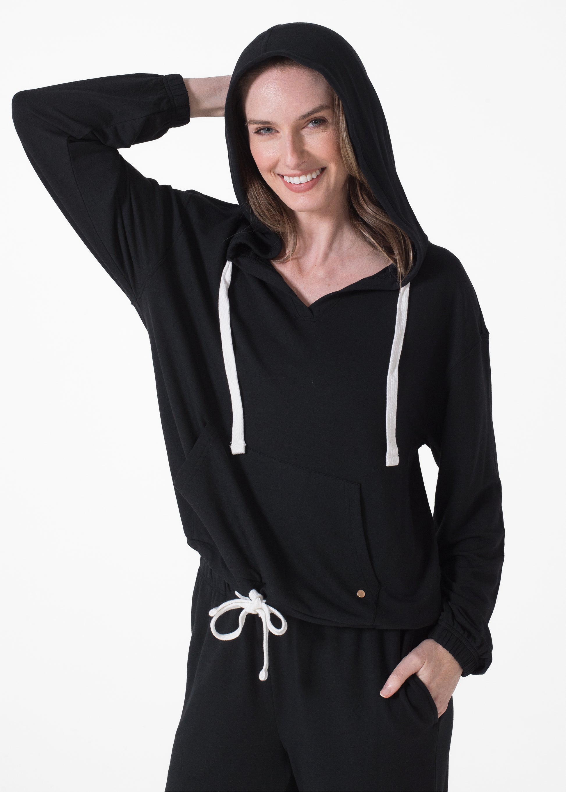 V-Neck Hoody