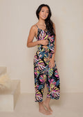 SILK LIKE VISCOSE WIDE LEG CULOTTE