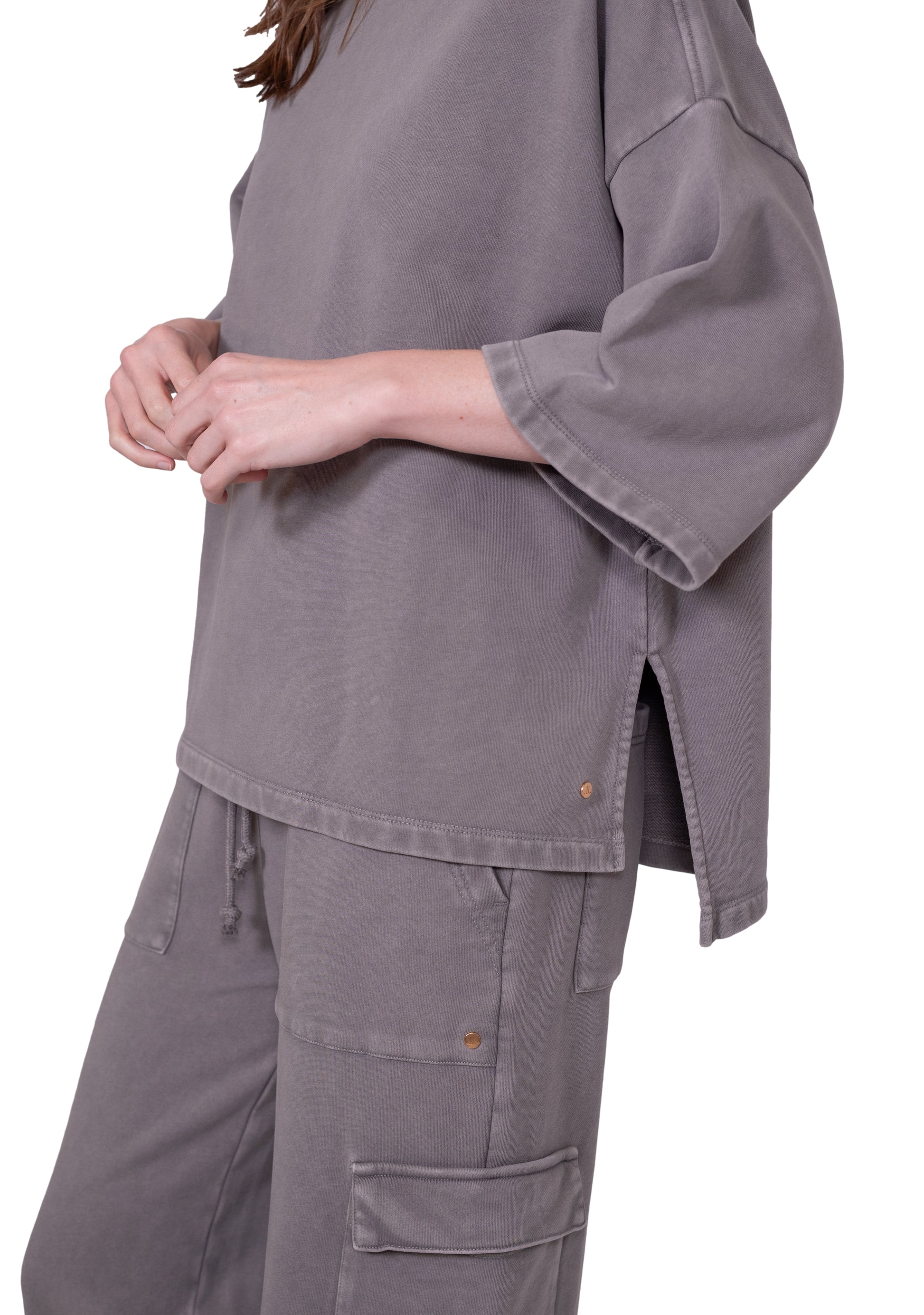 French Terry Oversized Top