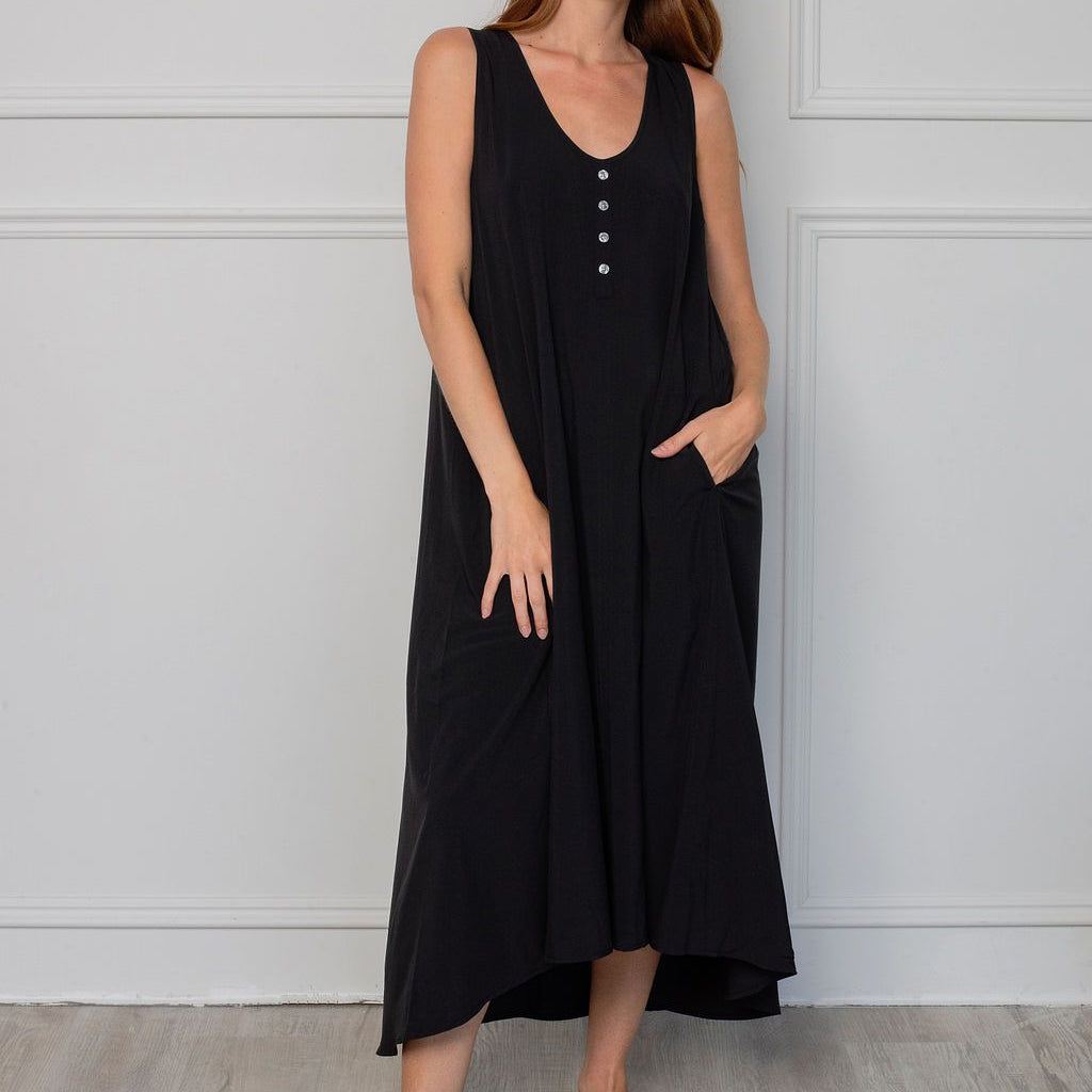 4-WAY STRETCH HIGH LOW DRESS - LATTELOVE Co.