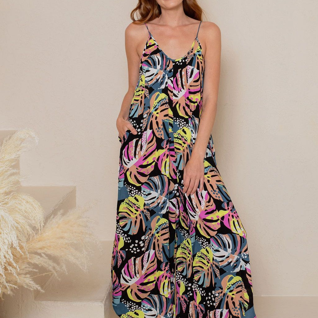 Silk Like Viscose Jumpsuit