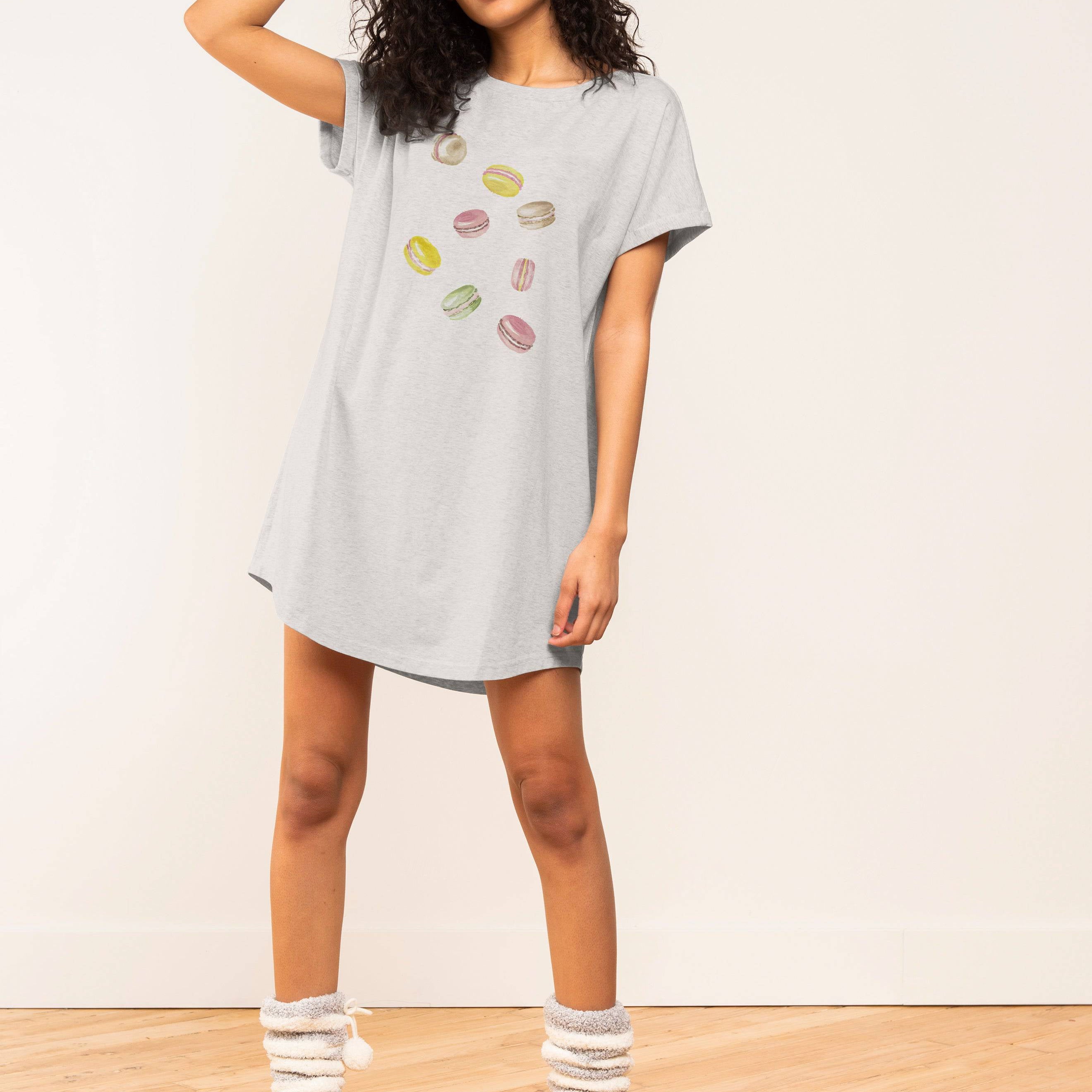 T-Shirt Dress - Macarons - LATTELOVE Co.