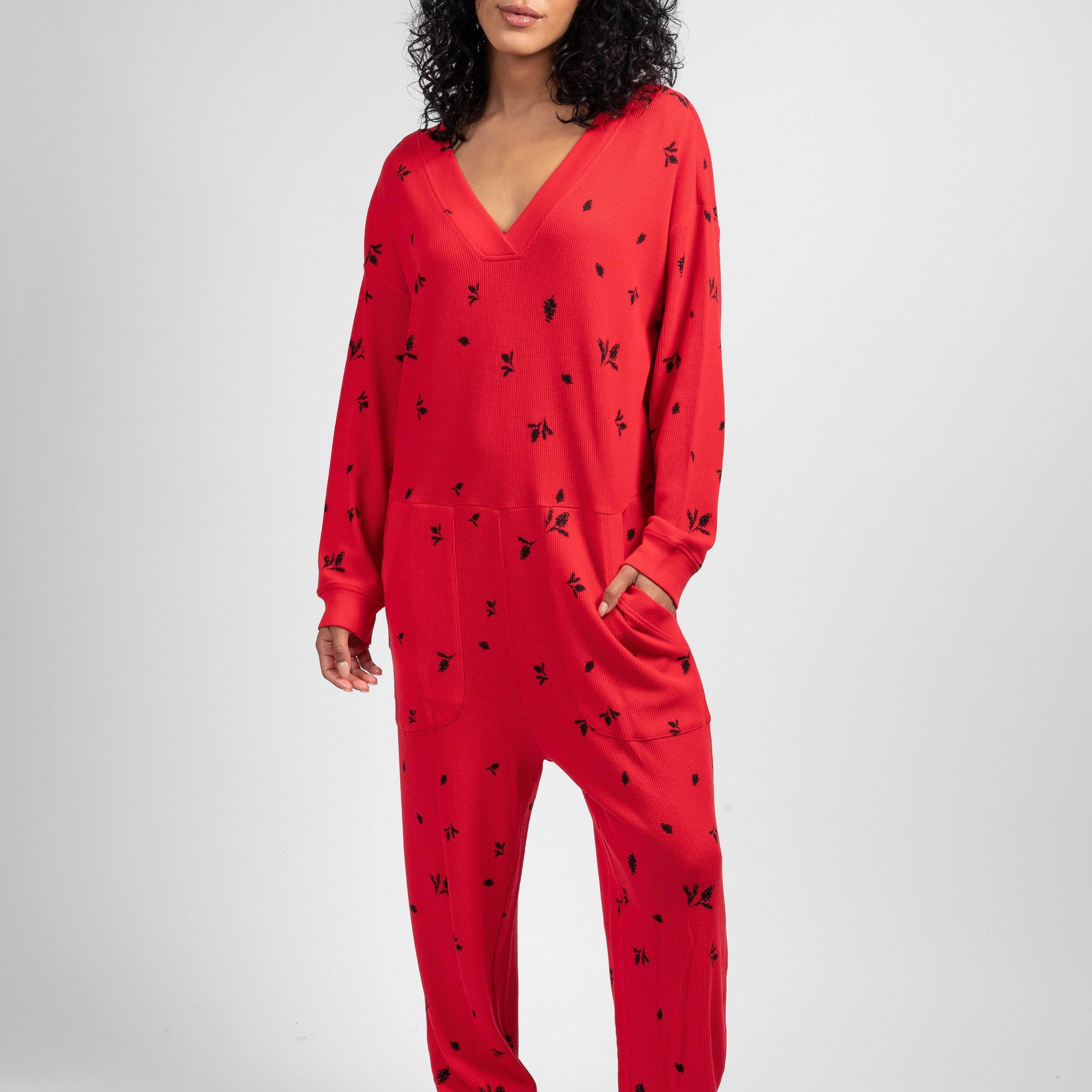 WAFFLE JUMPSUIT - LATTELOVE Co.
