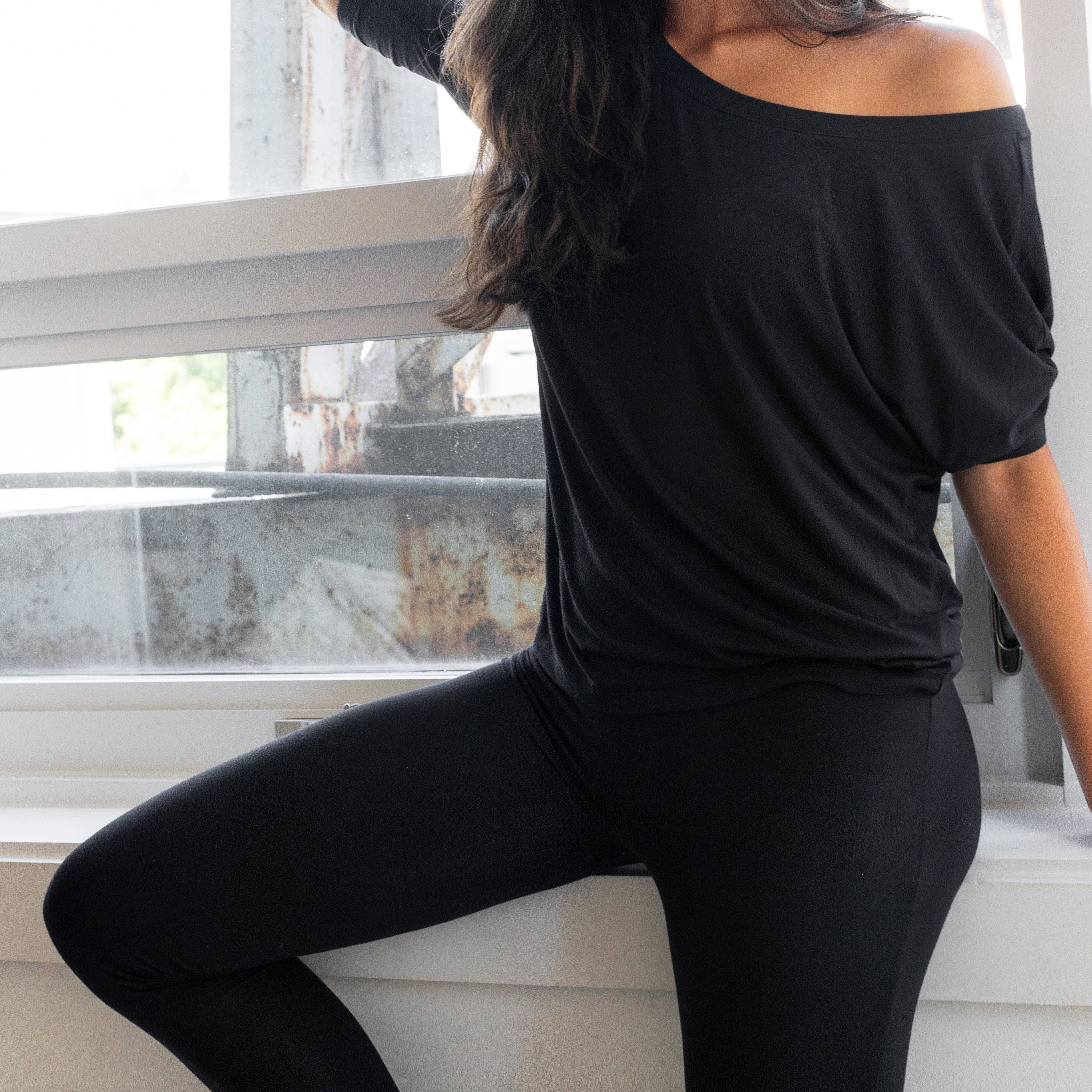 Essential Lounge Pant - Black Sesame - LATTELOVE Co.