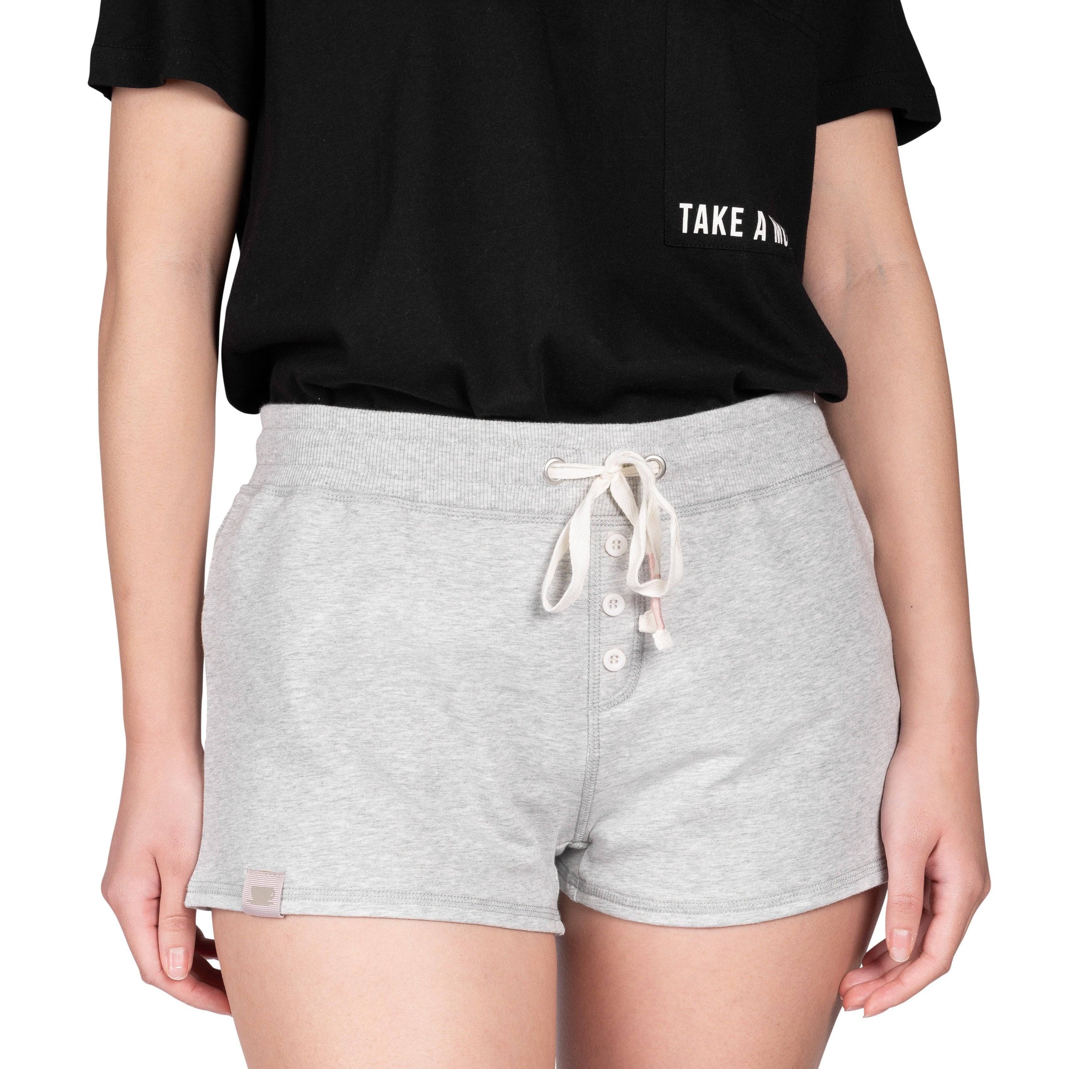 Take-Comfort Lounge Short - Grey Mix - LATTELOVE Co.