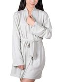 Wrap-It-Up Reading Robe - Grey Mix - LATTELOVE Co.