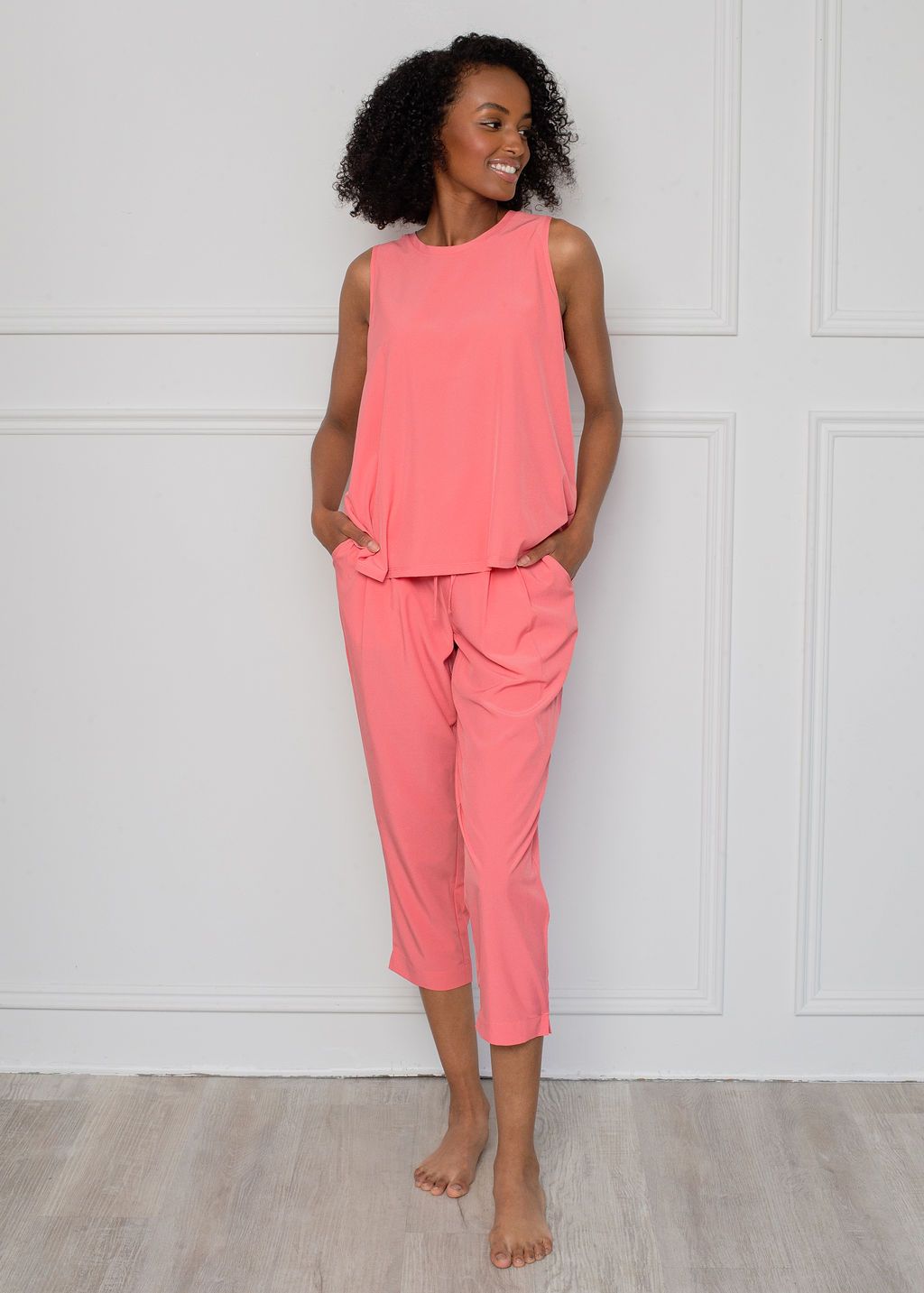 4-WAY STRETCH PLEATED CARPI - LATTELOVE Co.