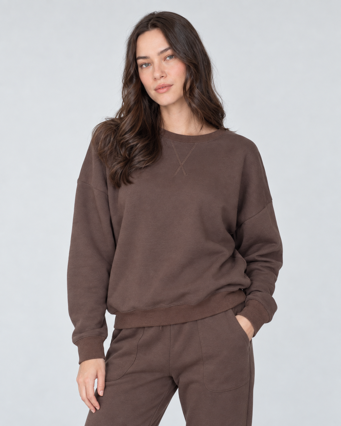 ORGANIC COTTON COZY SWEATSHIRT