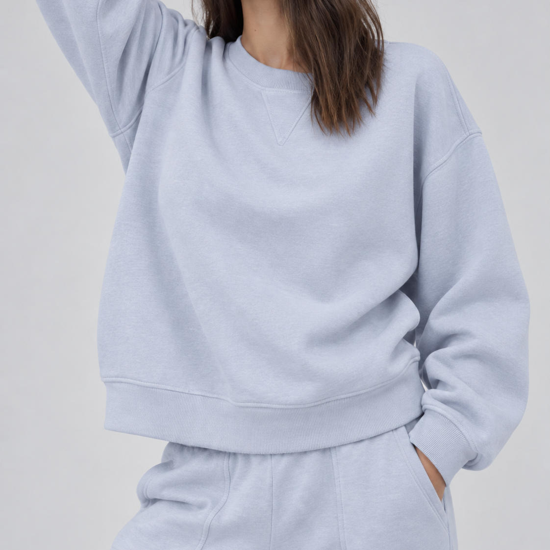 ORGANIC COTTON COZY SWEATSHIRT