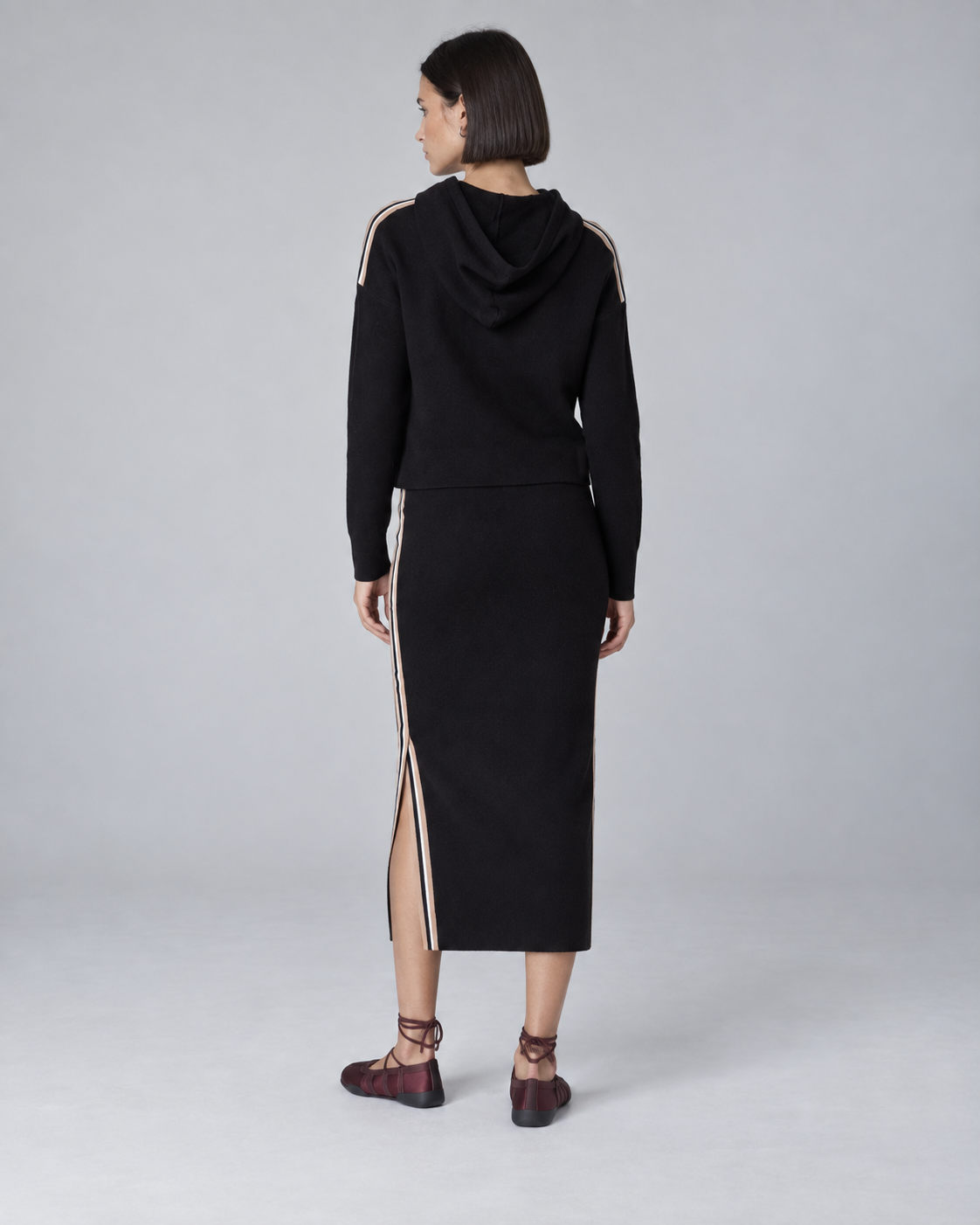 SOFT KNIT ATHLETIC SKIRT