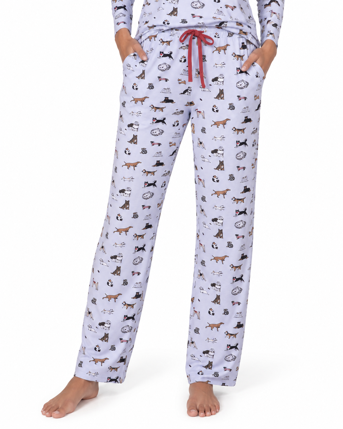 WOMEN’S MODAL COTTON LONG-SLEEVE PAJAMA SET