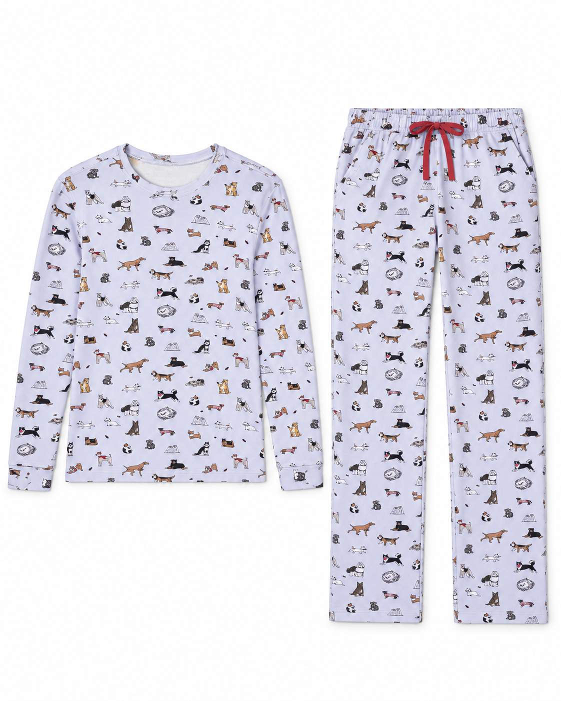 WOMEN’S MODAL COTTON LONG-SLEEVE PAJAMA SET