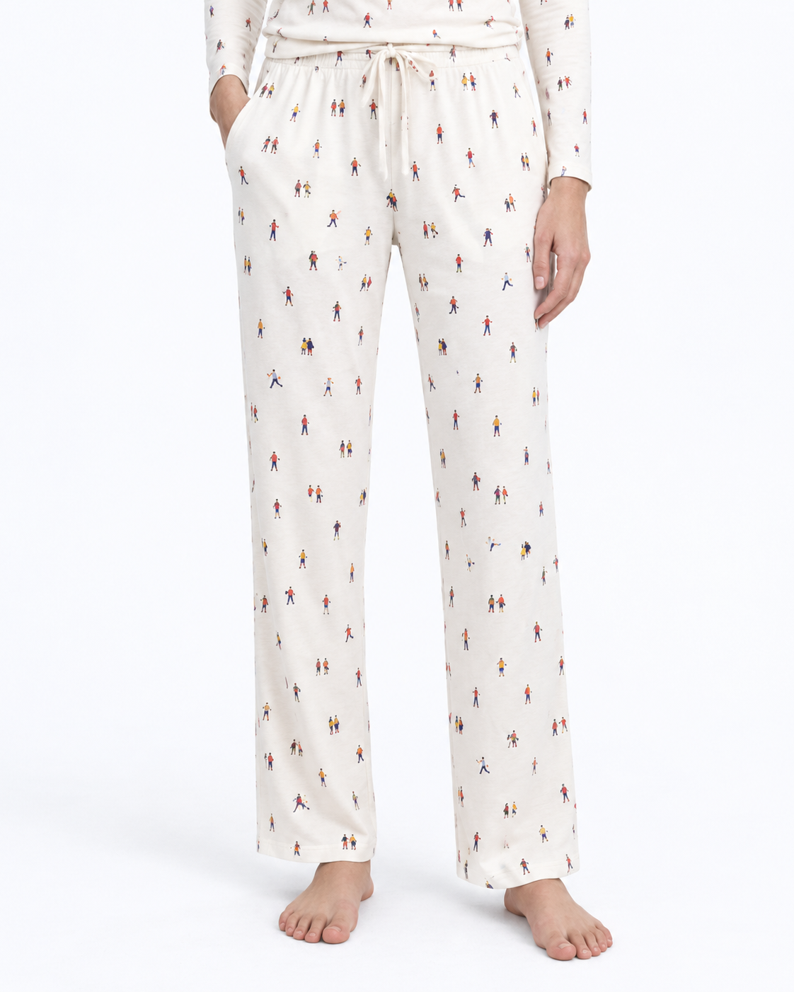 WOMEN’S MODAL COTTON LONG-SLEEVE PAJAMA SET