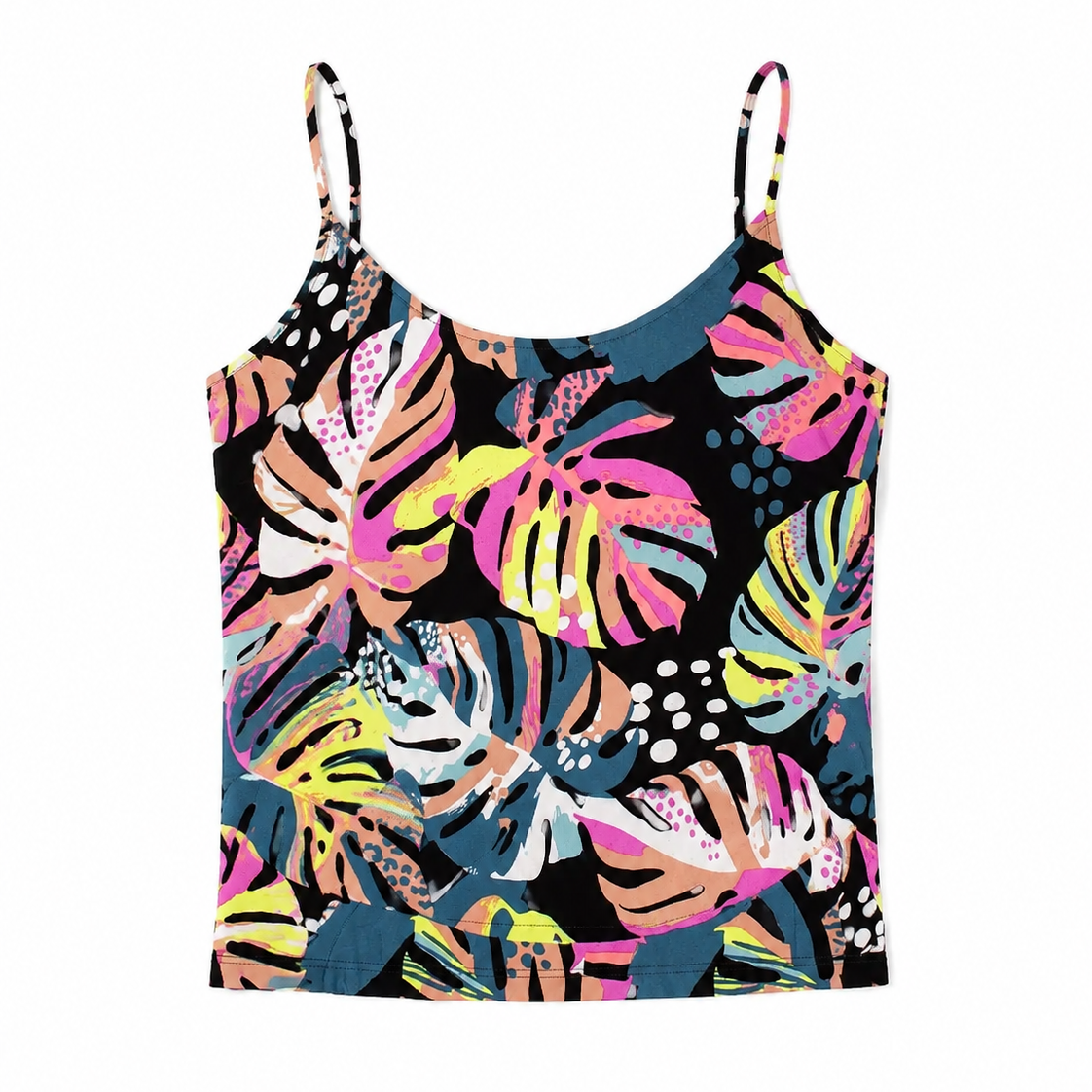 Silk Like Viscose Front Lined Cami