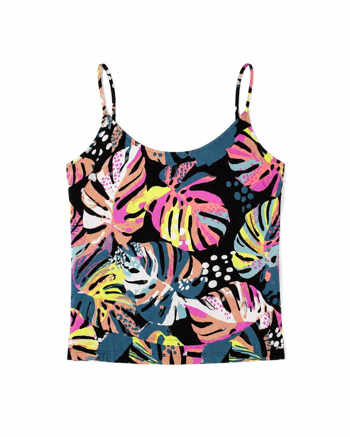 Silk Like Viscose Front Lined Cami