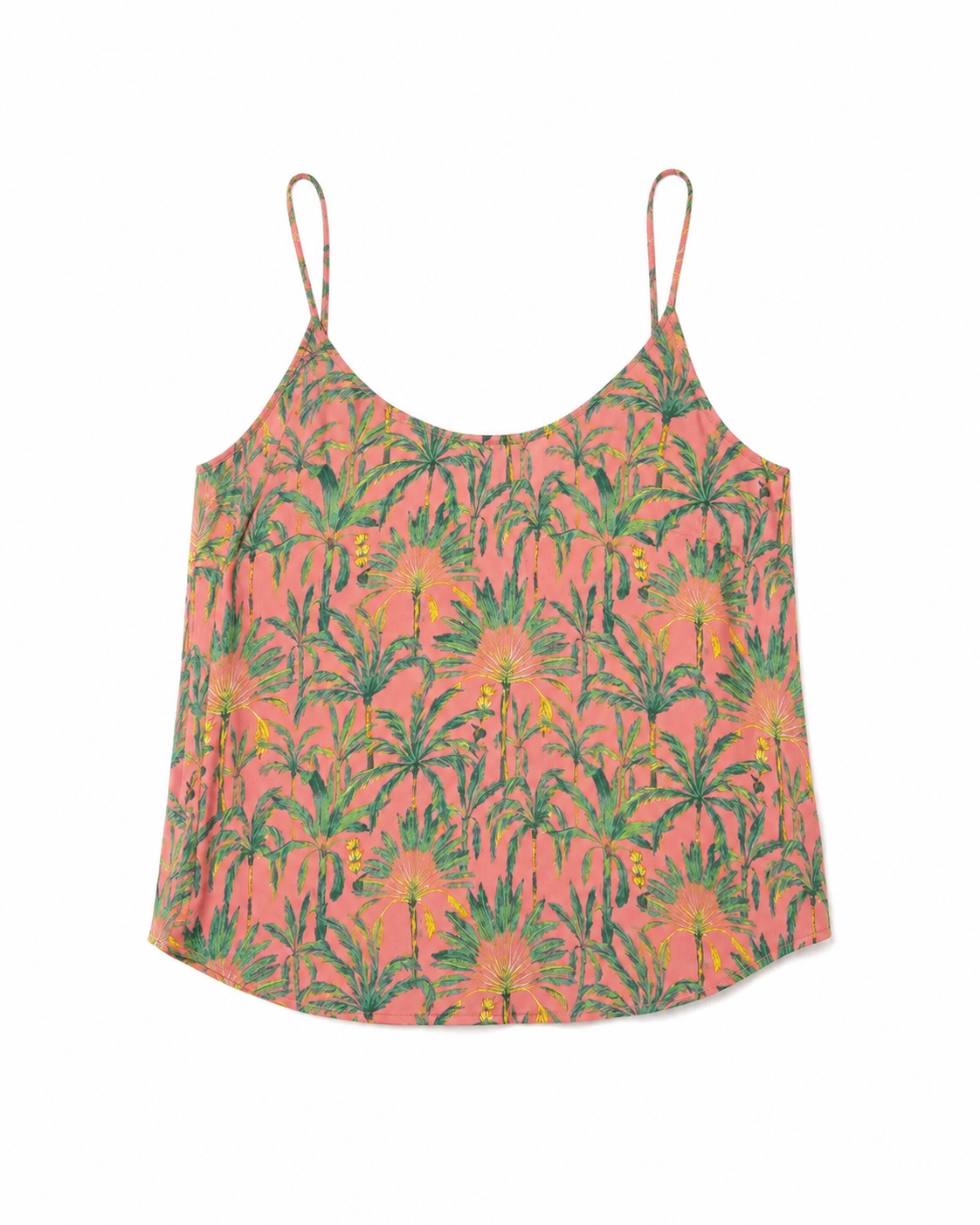 Silk Like Viscose Front Lined Cami