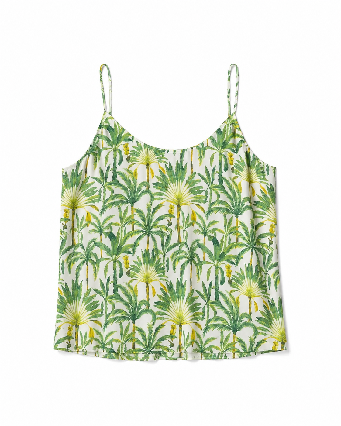 Silk Like Viscose Front Lined Cami
