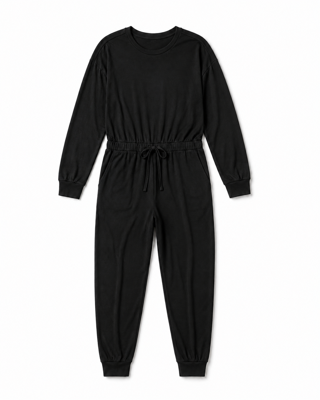Long Sleeve Jogger Jumpsuit
