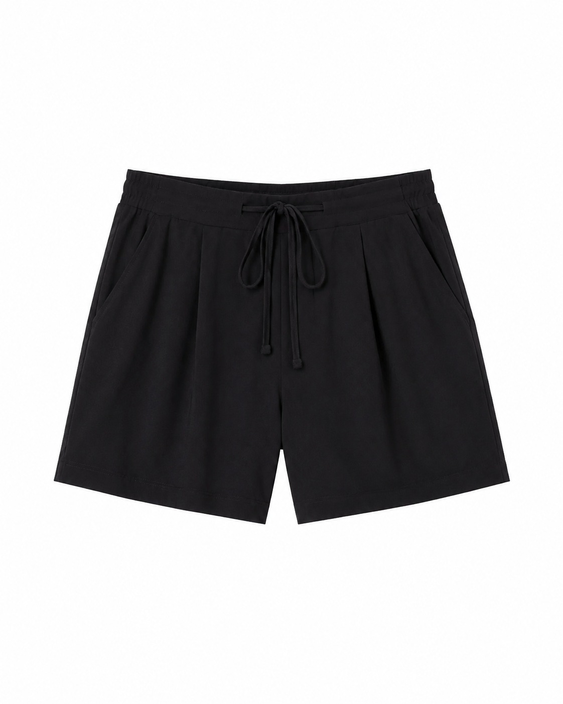 4-Way Stretch Pleated Shorts
