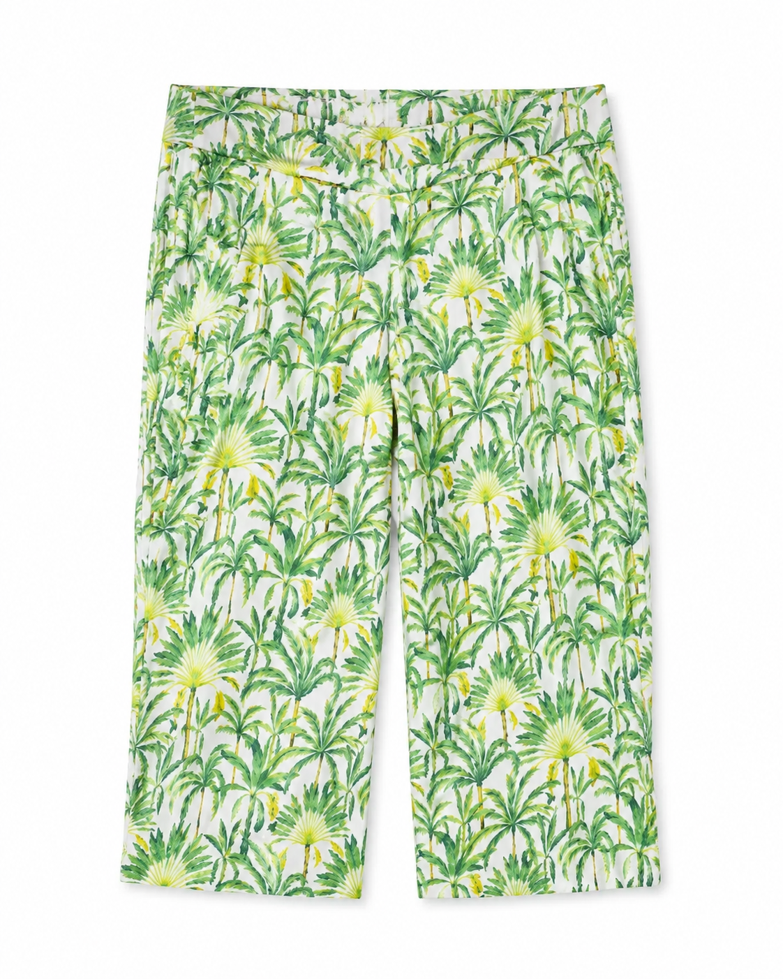Silk Like Viscose Wide Leg Culotte