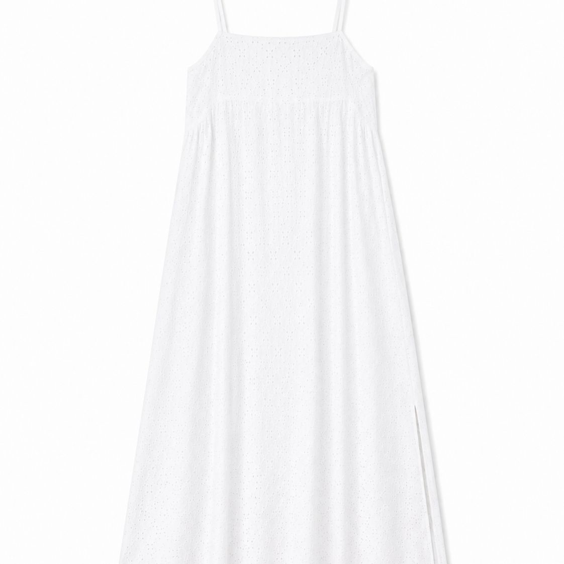 Eyelet Maxi Dress