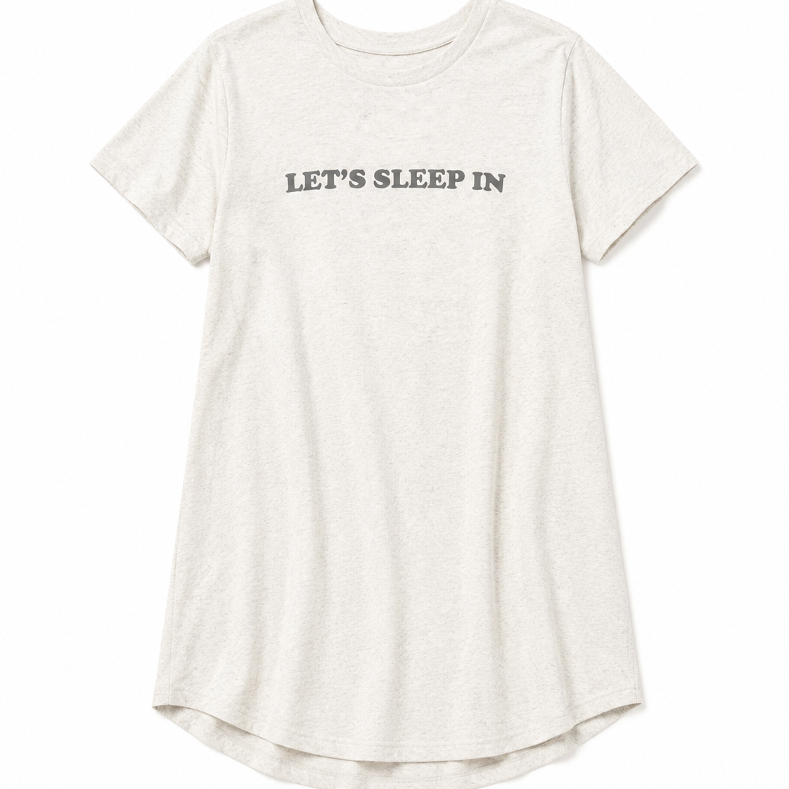 T-Shirt Dress - Let's Sleep In