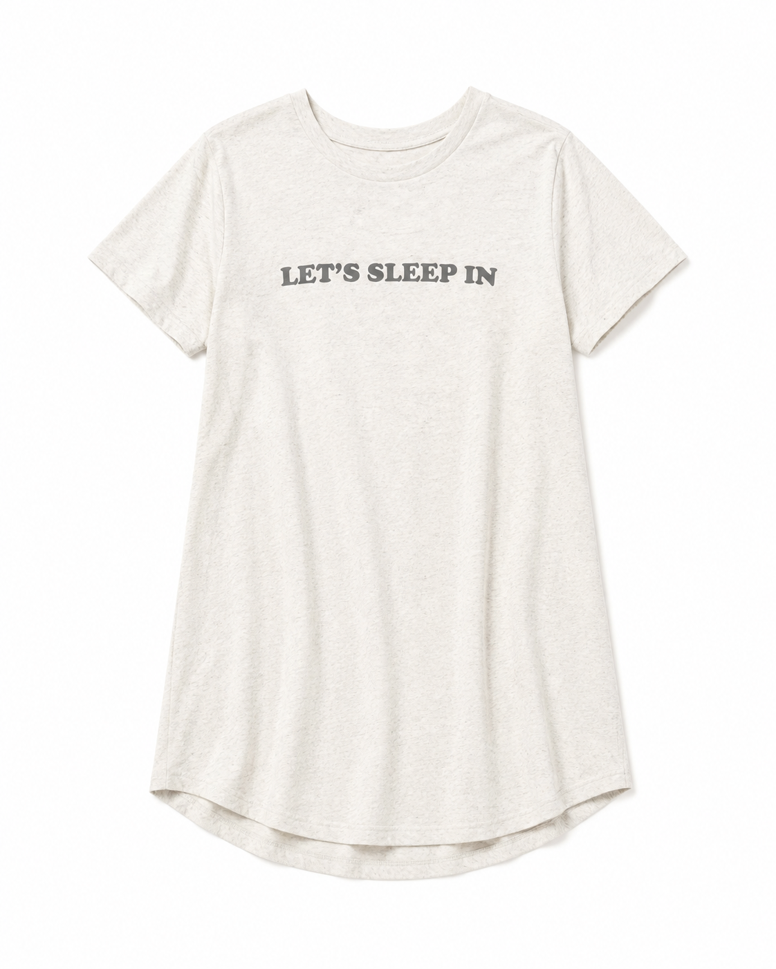 T-Shirt Dress - Let's Sleep In