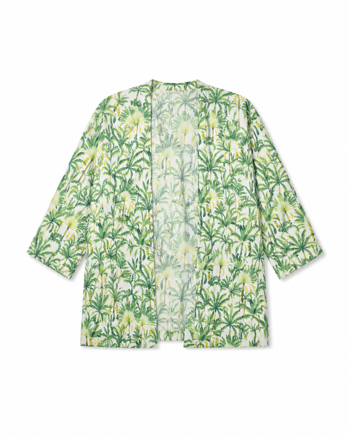 Silk Like Viscose Kimono Lined Robe