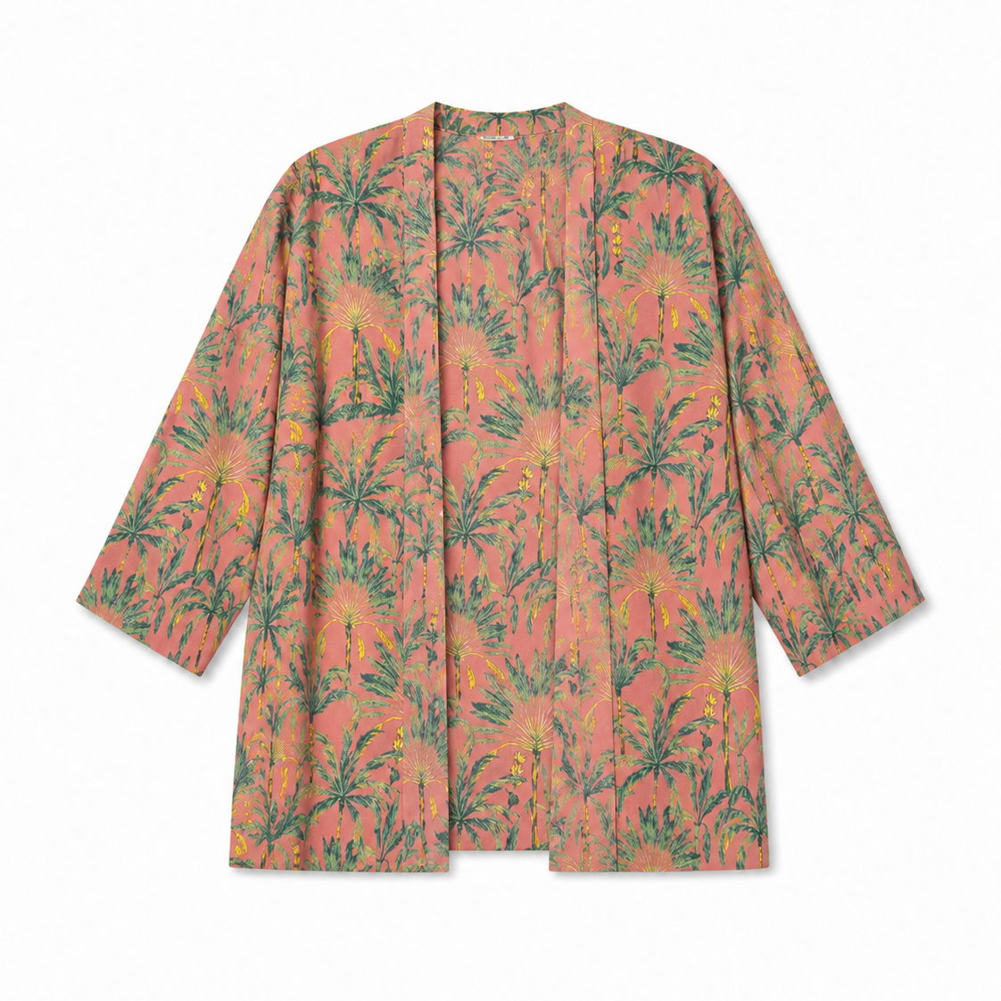 Silk Like Viscose Kimono Lined Robe