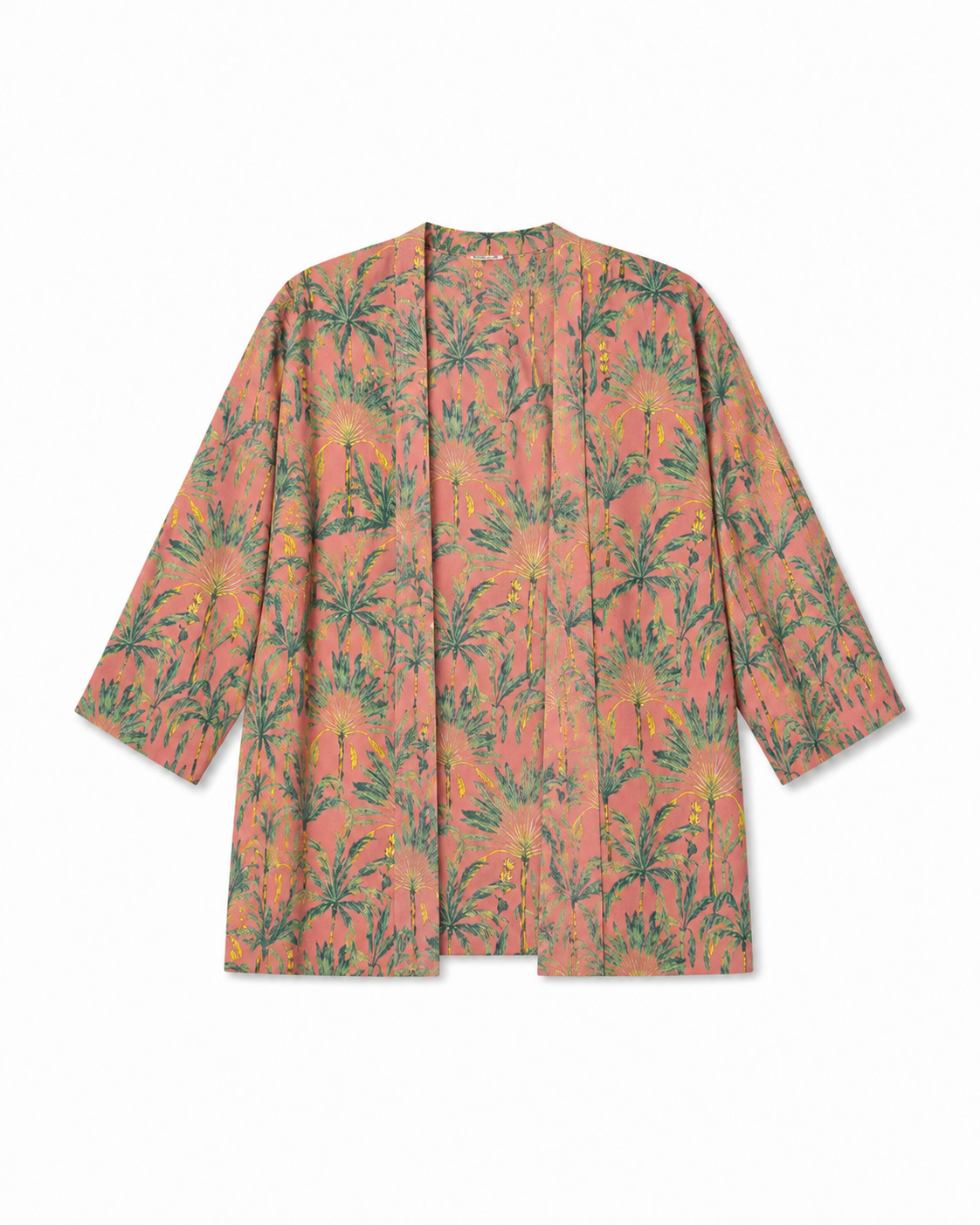 Silk Like Viscose Kimono Lined Robe