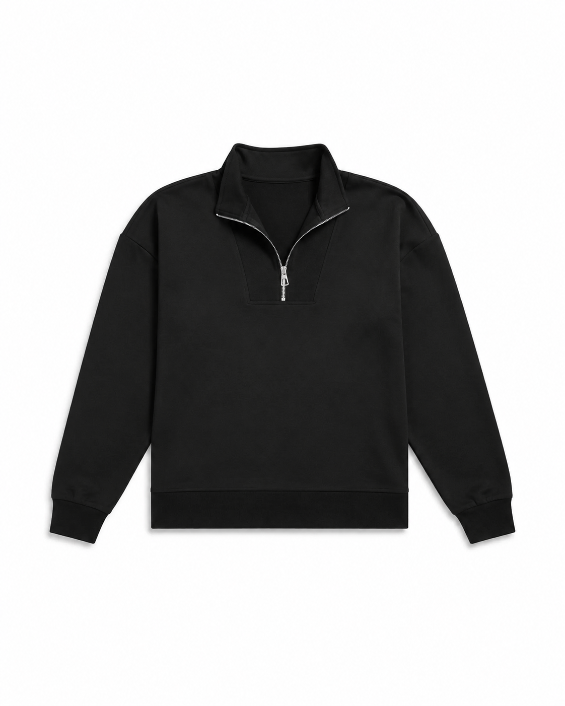 Ponte Mock Neck Sweater