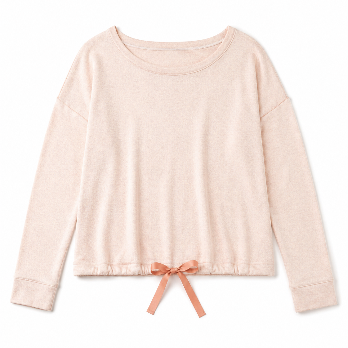 Marled Knit Hacci Sweatshirt