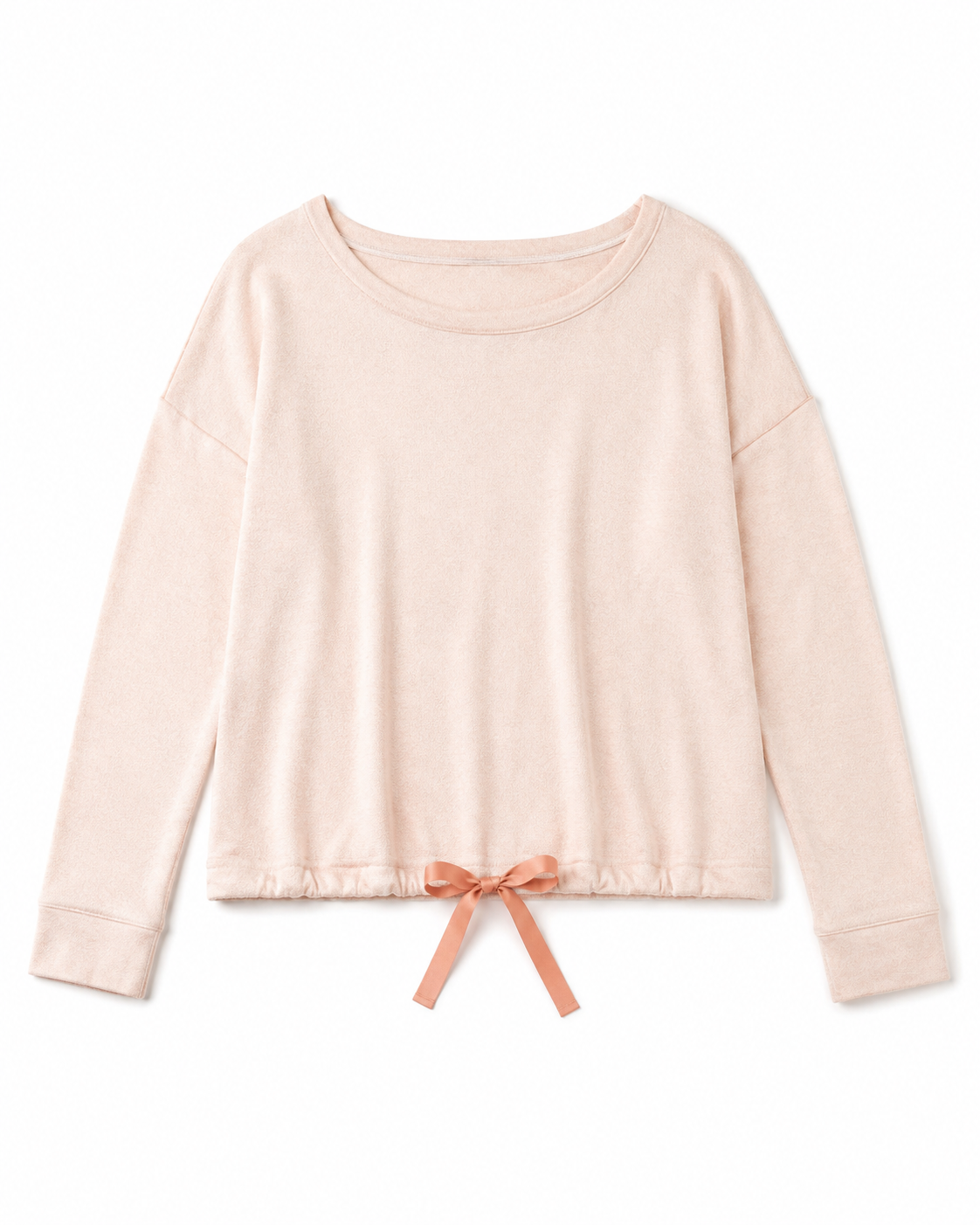Marled Knit Hacci Sweatshirt