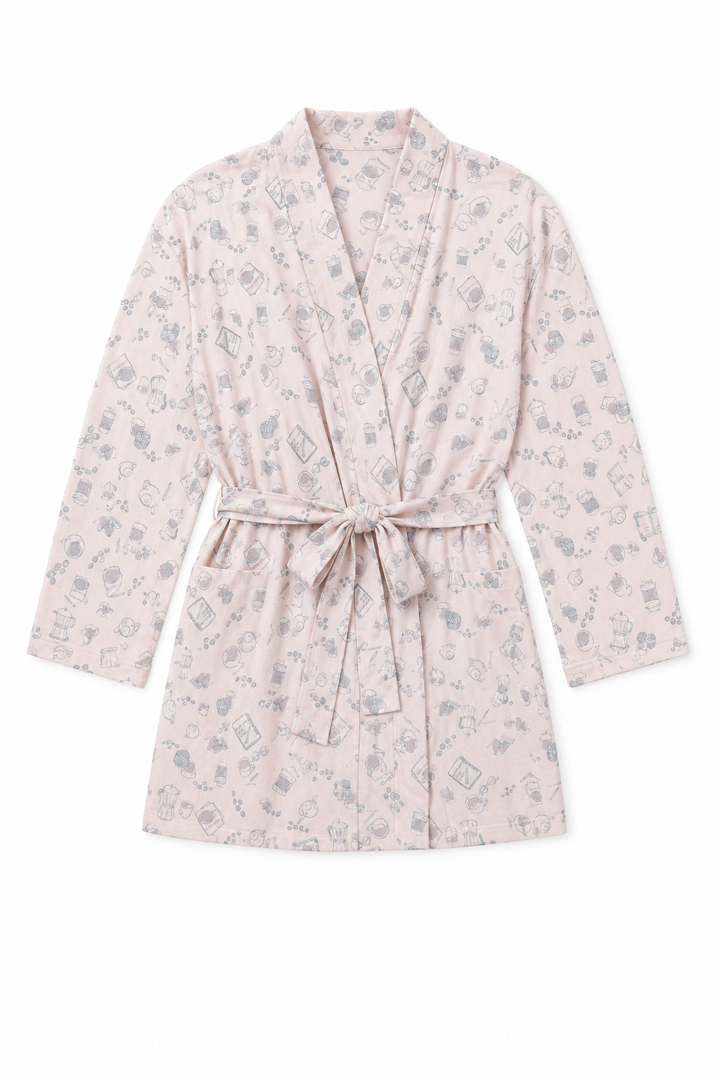 Java And Script Wrap-It-Up Reading Robe - Millennial Pink