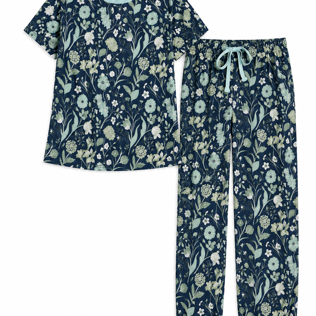 Drop shoulder tee & jogger set