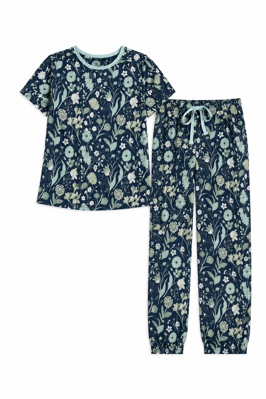 Drop shoulder tee & jogger set