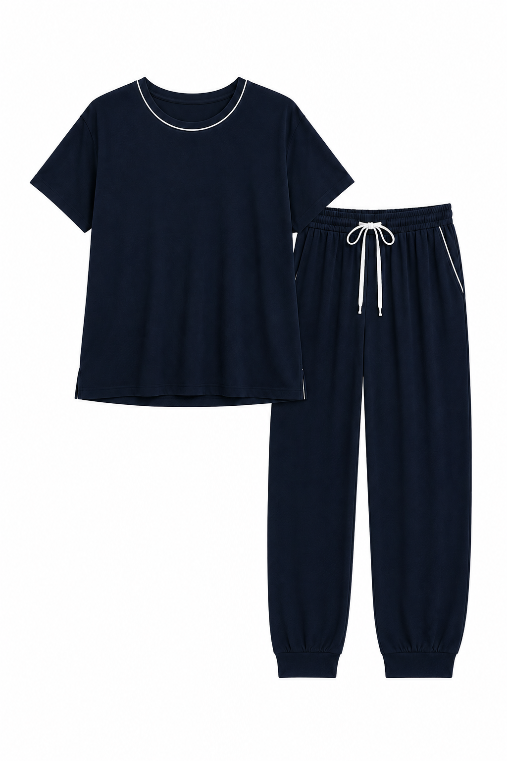 Drop shoulder tee & jogger set