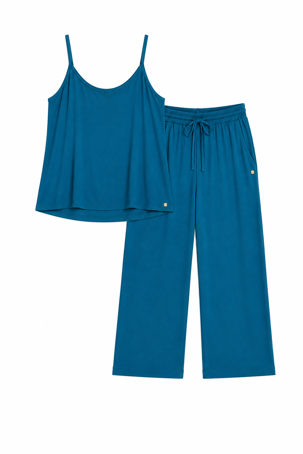 Cami & High Waist Capri Set