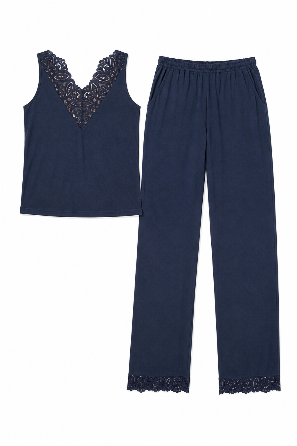 LACE TANK & PANT SET