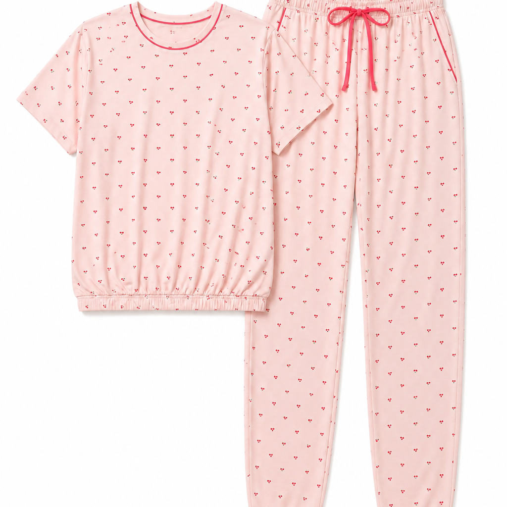 Drop Shoulder Tee & Jogger Set