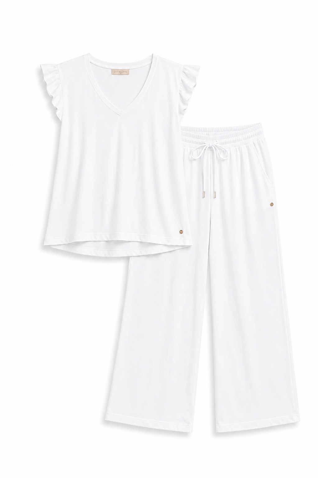 Ruffle top & pant set