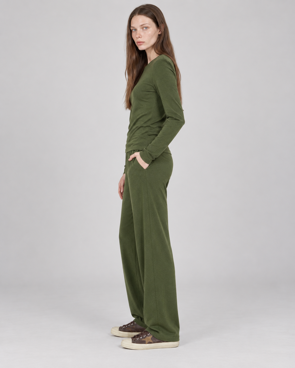 WIDE LEG RELAXED PANT