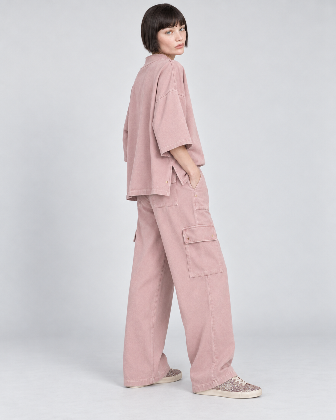 French Terry Oversized Top
