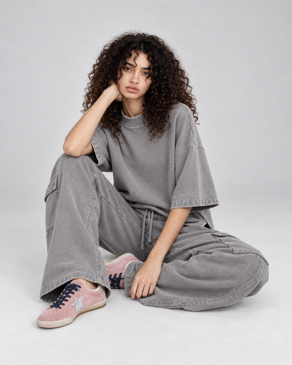 French Terry Oversized Top