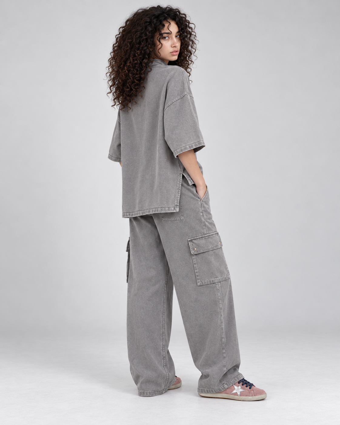 French Terry Oversized Top