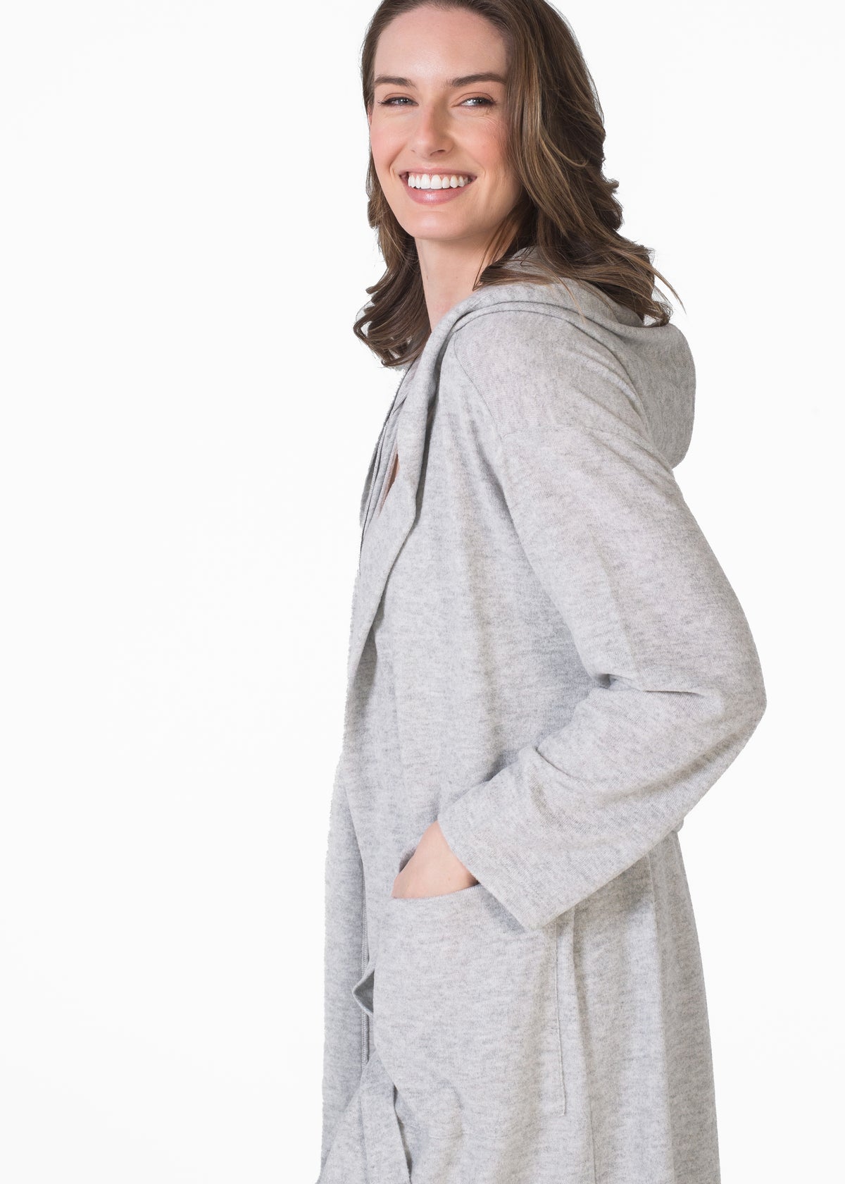 HOODED ROBE