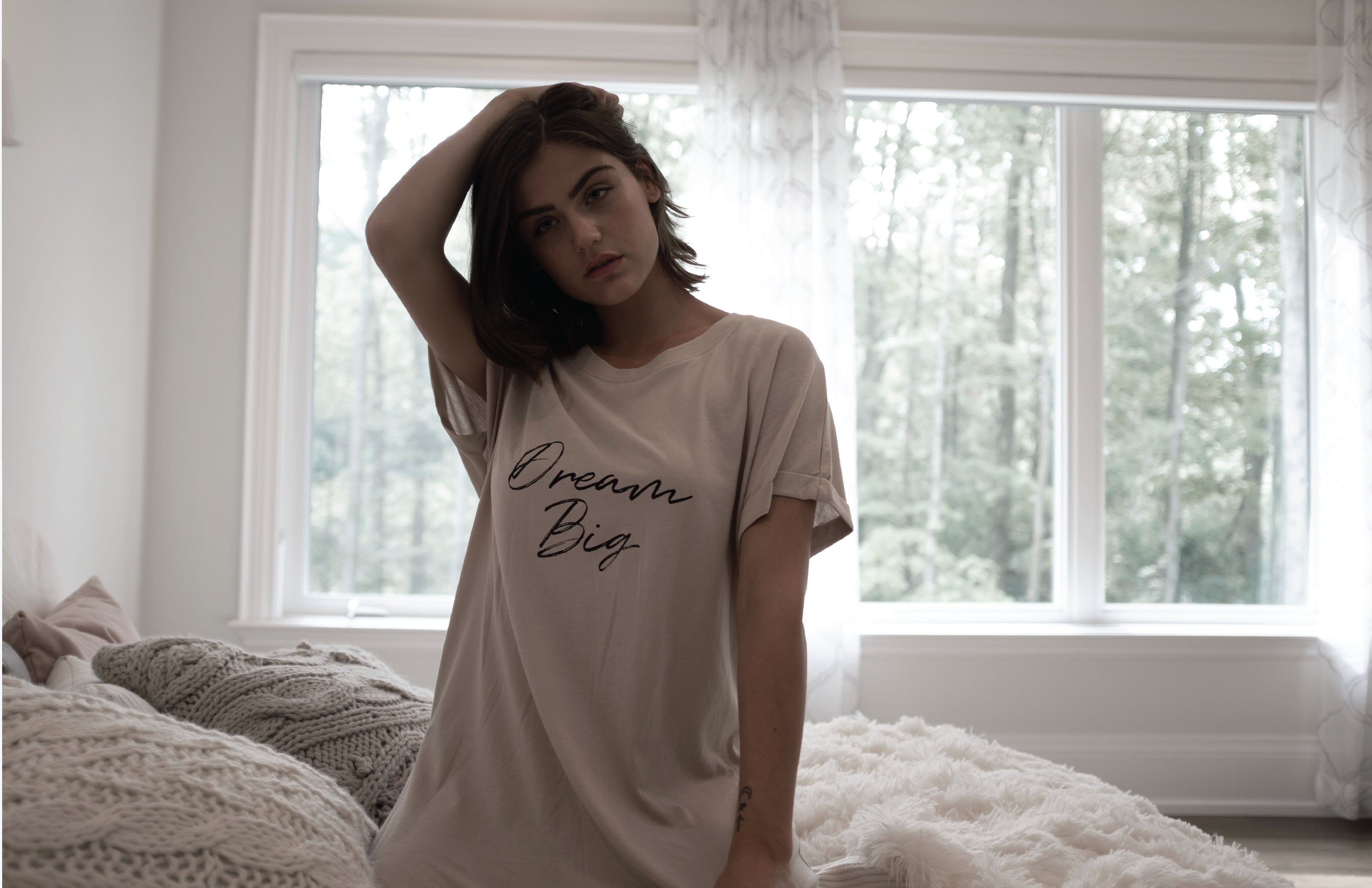 Espress’O’ Yourself Sleep Shirt - Dream Big L/XL